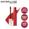 Maybelline New York Superstay Matte Ink Liquid Lipstick 118 Dancer 5ml Long Lasting Lip Color Non Transferable 16 Hour Wear Velvety Matte Finish