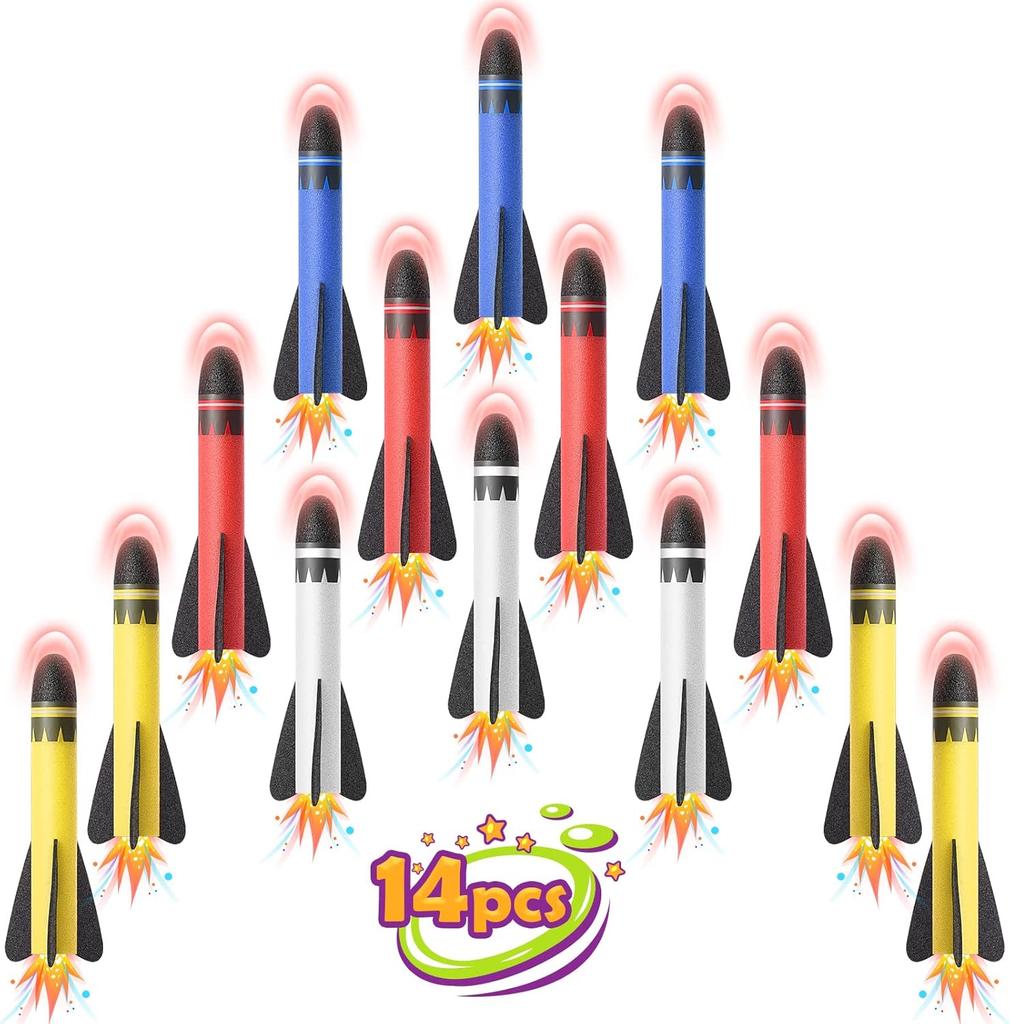 Игрушка-ракета для детей, игрушка Anginne для мальчиков 3-10 лет, пасхальные подарки, детские игры на открытом воздухе для детей, игрушка для мальчика 3-9 лет, подарок для девочек 3-11 лет