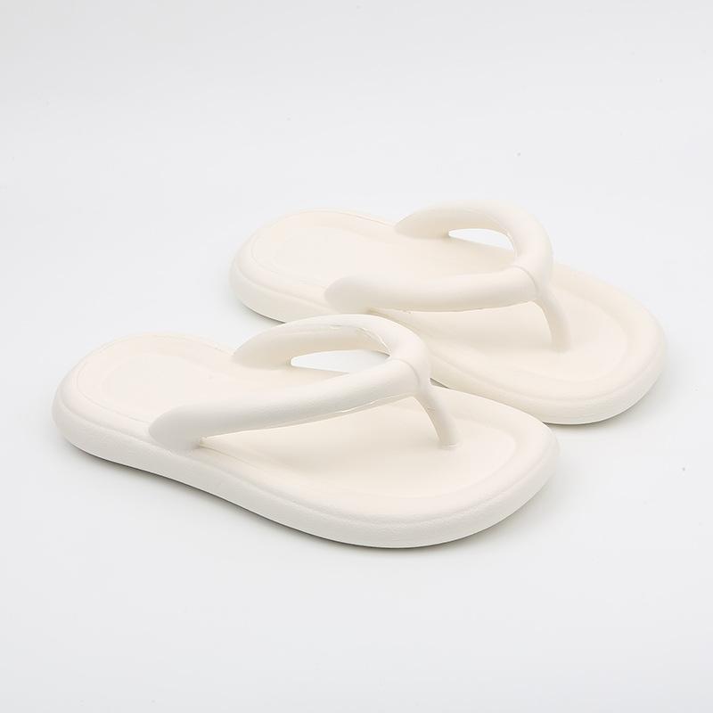 Женские шлепанцы вьетнамки плоские легкие удобные ЭВА дышащие праздничный стиль пляжные для душа летние 5 цветов 36-41