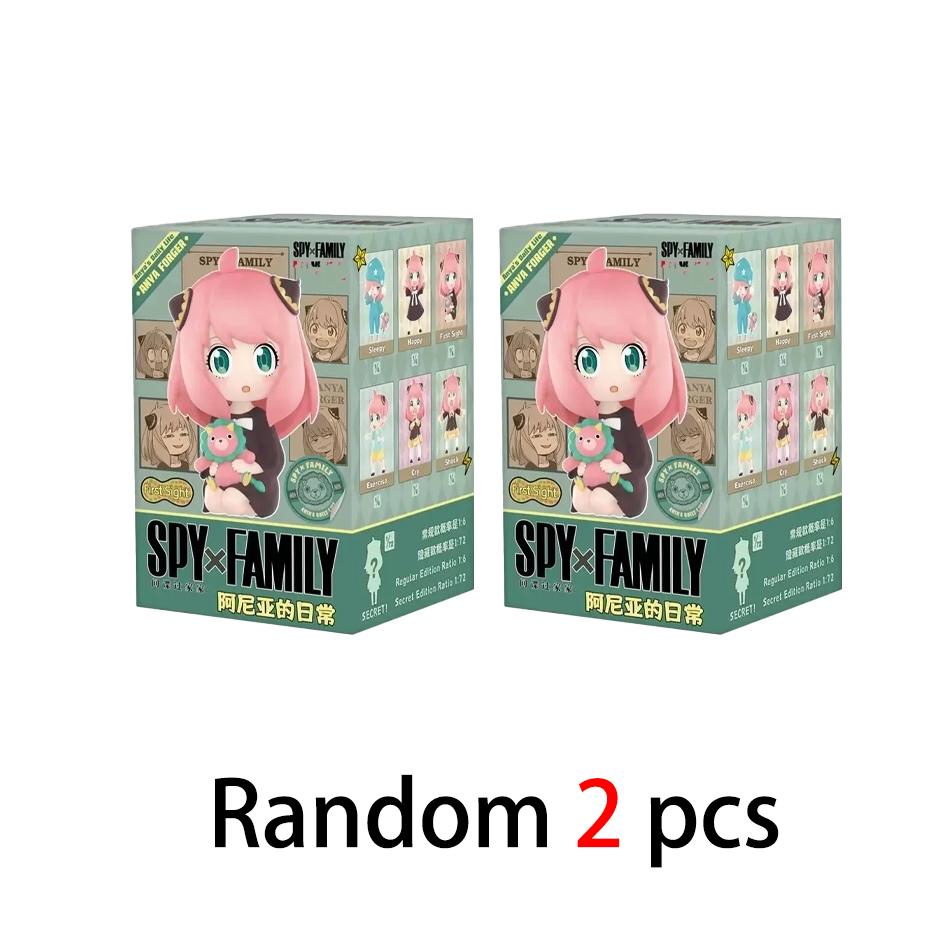 1:1 Перевыпуск Spy X Family Серия Аня Игрушки-сюрпризы Милые фигурки Кукла Коробка-сюрприз Модель Сумка-сюрприз для девочек Подарок на день рождения