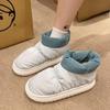 Autumn and Winter Thick Bottom with Warm Cotton Shoes for Home Use