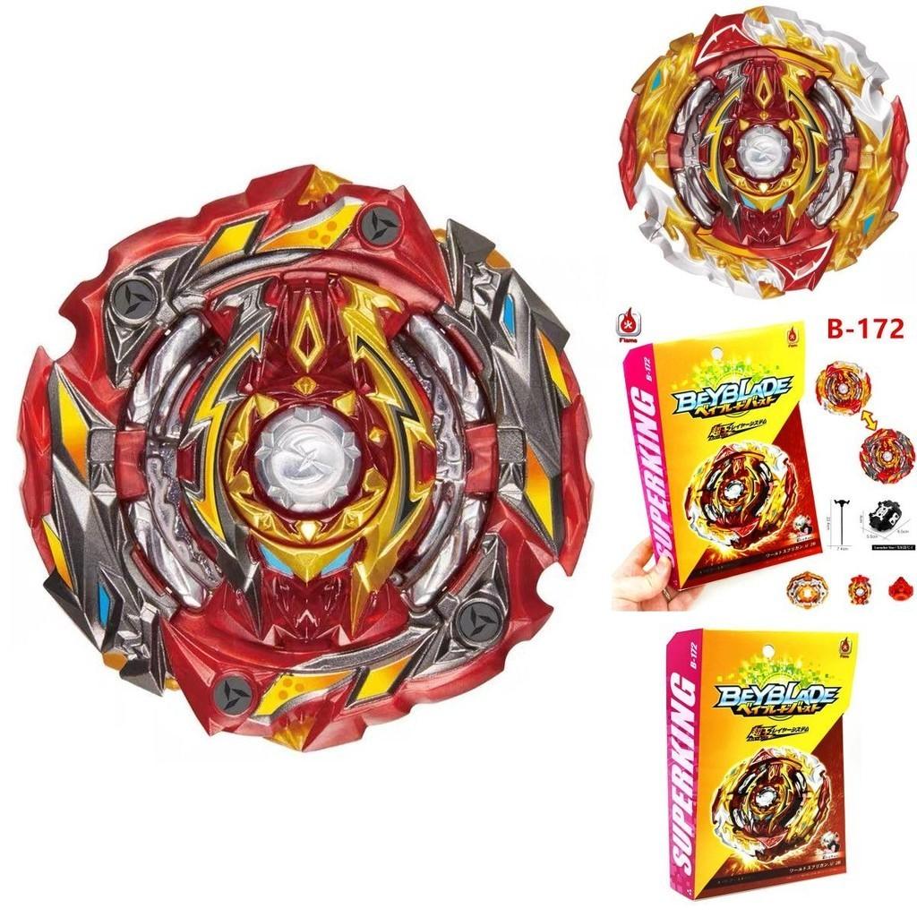 Beyblade Burst Superking B-172 World Spriggan Unite 2b With Spark Ruler Launcher For Epic Battles