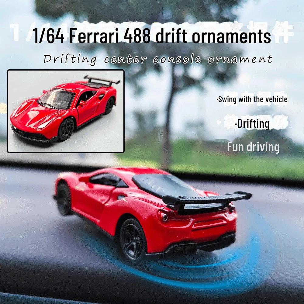 AE86 Drift Center Console Ornament: A Novel and Fun Car Model That Drifts and Spins While Turning.