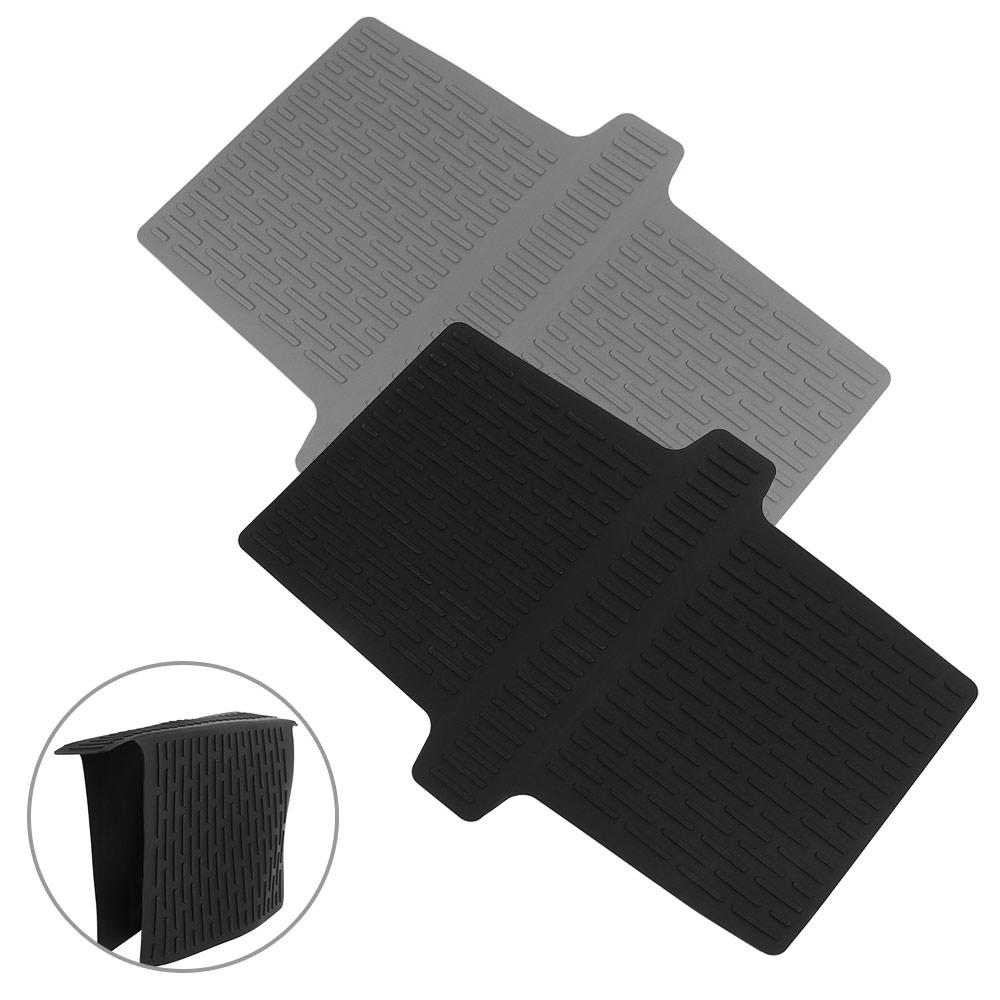 Термостойкий разделитель для раковины Защитный коврик Силиконовый коврик-седло для раковины Подставка для сушки посуды Столешница