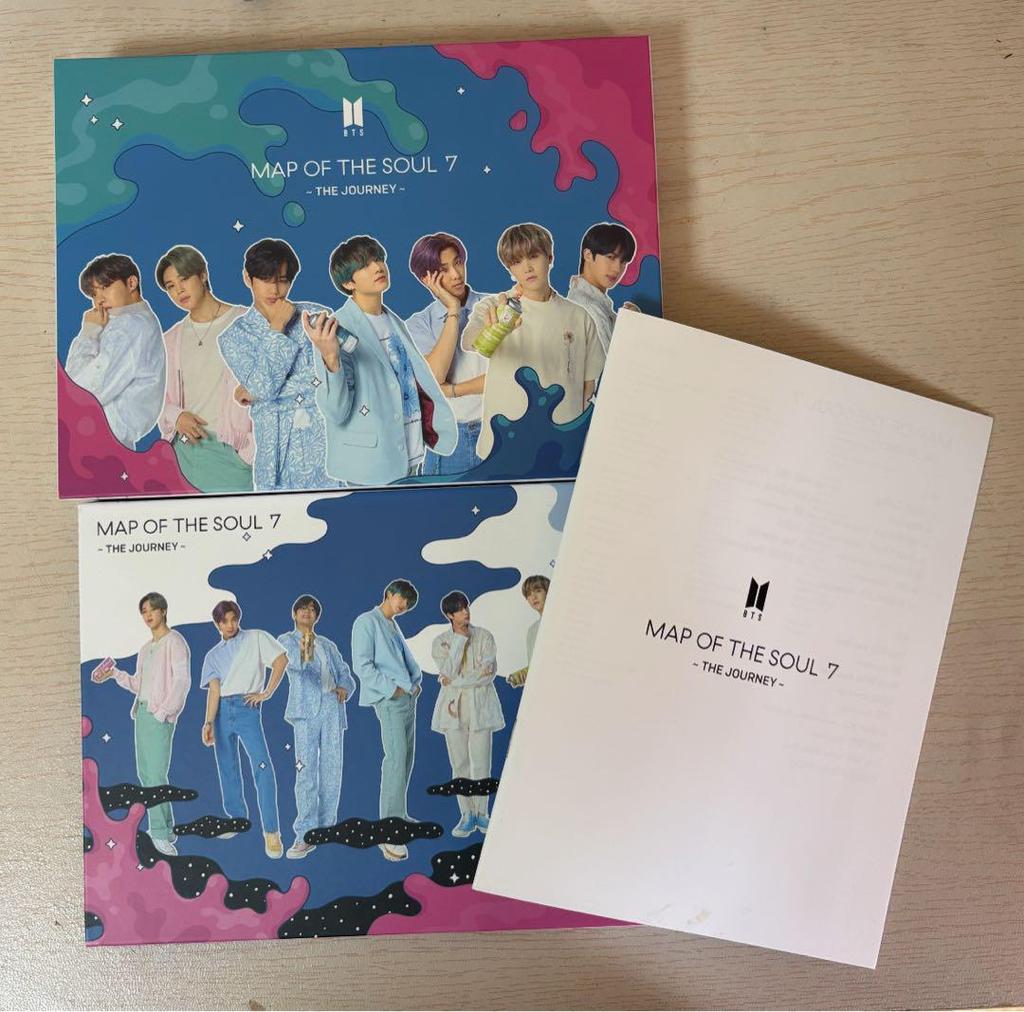 [USED] BTS DVD 2 Set MAP OF THE SOUL