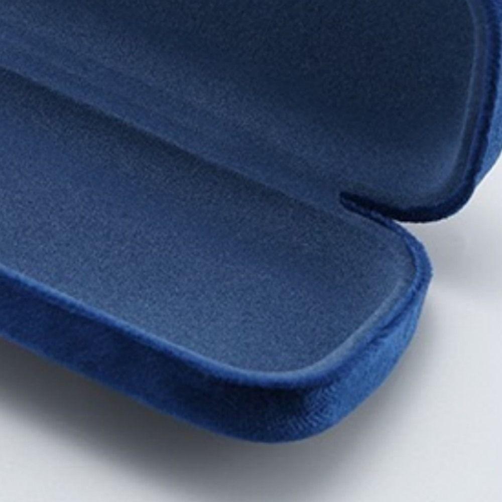 Portable Art Anti-Pressure Sunglasses Case Glasses Case Spectacle Case Plush Iron Box