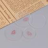 Circular Watch Glass Replacement Flat Sapphire Glass Thickness 1.0Mm Dia 25-35Mm Transparent Crystal Mineral Glass Watch Parts