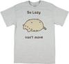 Мужская футболка Pusheen "Так ленив, что не могу двигаться"
