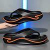 Fashion 2025 Summer Slippers Men Flip Flops Thick Soled EVA Soft Slides For Men Non-Slip Fashion Sandals Outdoor Beach Summer Shoes