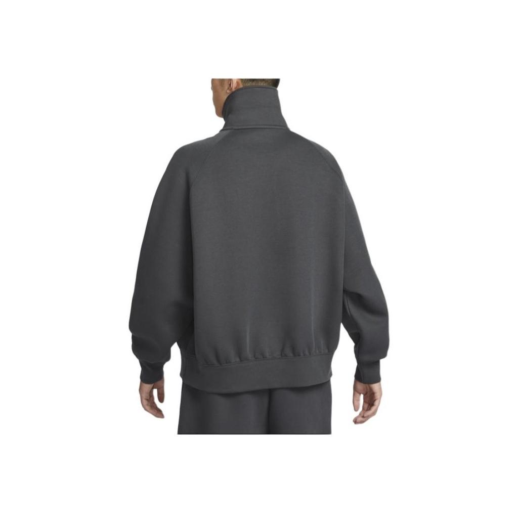 Nike Tech Futura Удобный пуловер Модная толстовка с длинным рукавом Мужская толстовка Угольно-черного цвета FZ7569-060