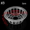 2 шт. садовые принадлежности цветочный горшок аквариумная культура растений синяя сетка для роста растений сетка для клонирования пластик