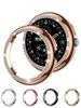 Блестящий Алмазный Чехол для Google Pixel Watch 4 45мм 41мм Защитный Глянцевый Жесткий ПК Чехол Бампер для Google Watch 4 Чехол Аксессуары