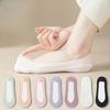 Female Spring and Summer Thin Silicone Non Slip Non Fall with Cotton Bottom Ice Silk with Invisible Socks