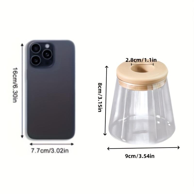 3 шт. Гидропонные вазы для растений - Горшки для выращивания без почвы с крышками, Прочный АБС-пластик, Комнатный/уличный горшок для трав, суккулентов, небольших растений