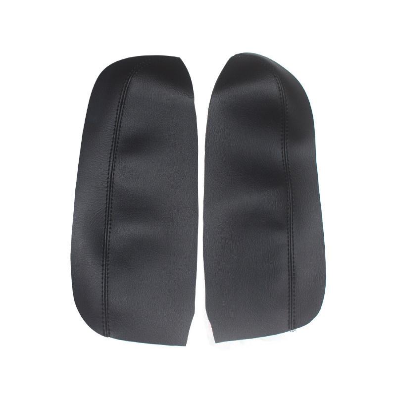 For Acura RDX 2007 2008 2009 2010 2011 2012 2pcs Car Microfiber Leather Front Door Armrest Panel Cover Protective Trim