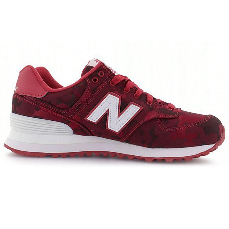 New Balance 574 Camo - Raddish Women Sneakers Red Radish White WL574MWC