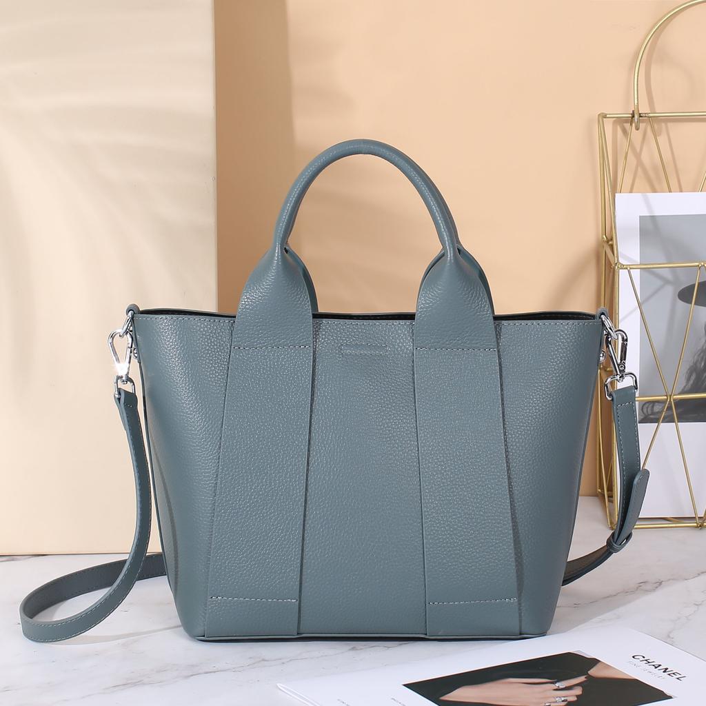 Сумка через плечо из натуральной кожи в стиле ретро, большая вместимость, женская сумка, сумки и мешки