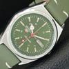ЯПОНСКИЕ ВИНТАЖНЫЕ ОТРЕМОНТИРОВАННЫЕ МУЖСКИЕ ЗЕЛЕНЫЕ ЧАСЫ SEIKO 5 АВТОМАТИЧЕСКИЕ 6309A a442902-1