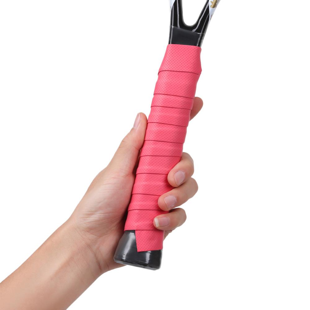 Ракетка для бадминтона, бейсбольные биты, впитывающая пот лента для захвата, противоскользящая лента для удочки, напульсник