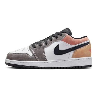 Air Jordan 1 Low Винтажные Баскетбольные Кроссовки Женские Черно-Розовые DX4374-008(Team27-GSS-BOX)