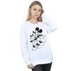 Disney Womens/Ladies Mickey Mouse Shake Sweatshirt