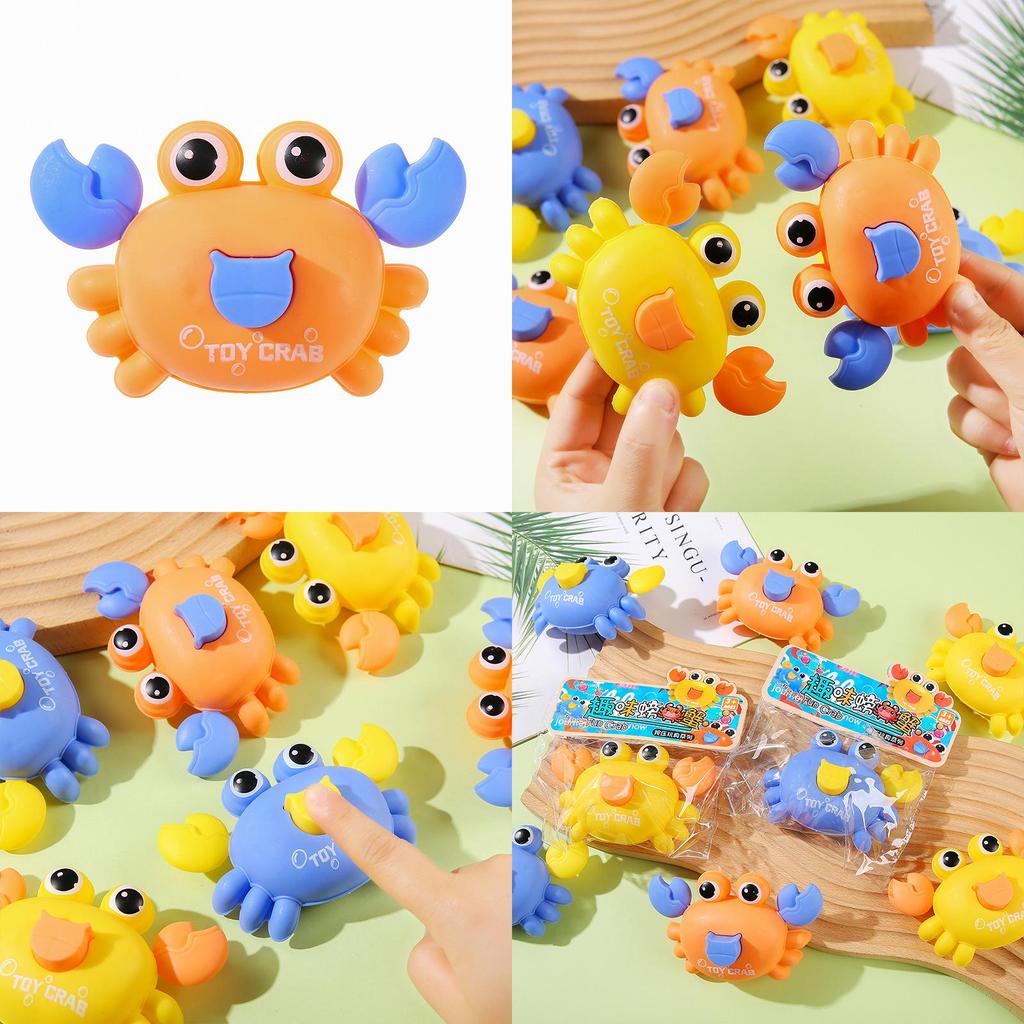 Creative Crab Shaped Pressing Design Children Toys For Developmental Play