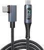 BOEN на PD Быстрый 240 Вт Thunderbolt 3 Выход Экран USB Зарядка Данные Видео Прочный Совместимый с и Другими Устройствами Type-C Type-C Кабель, 1,2 м,