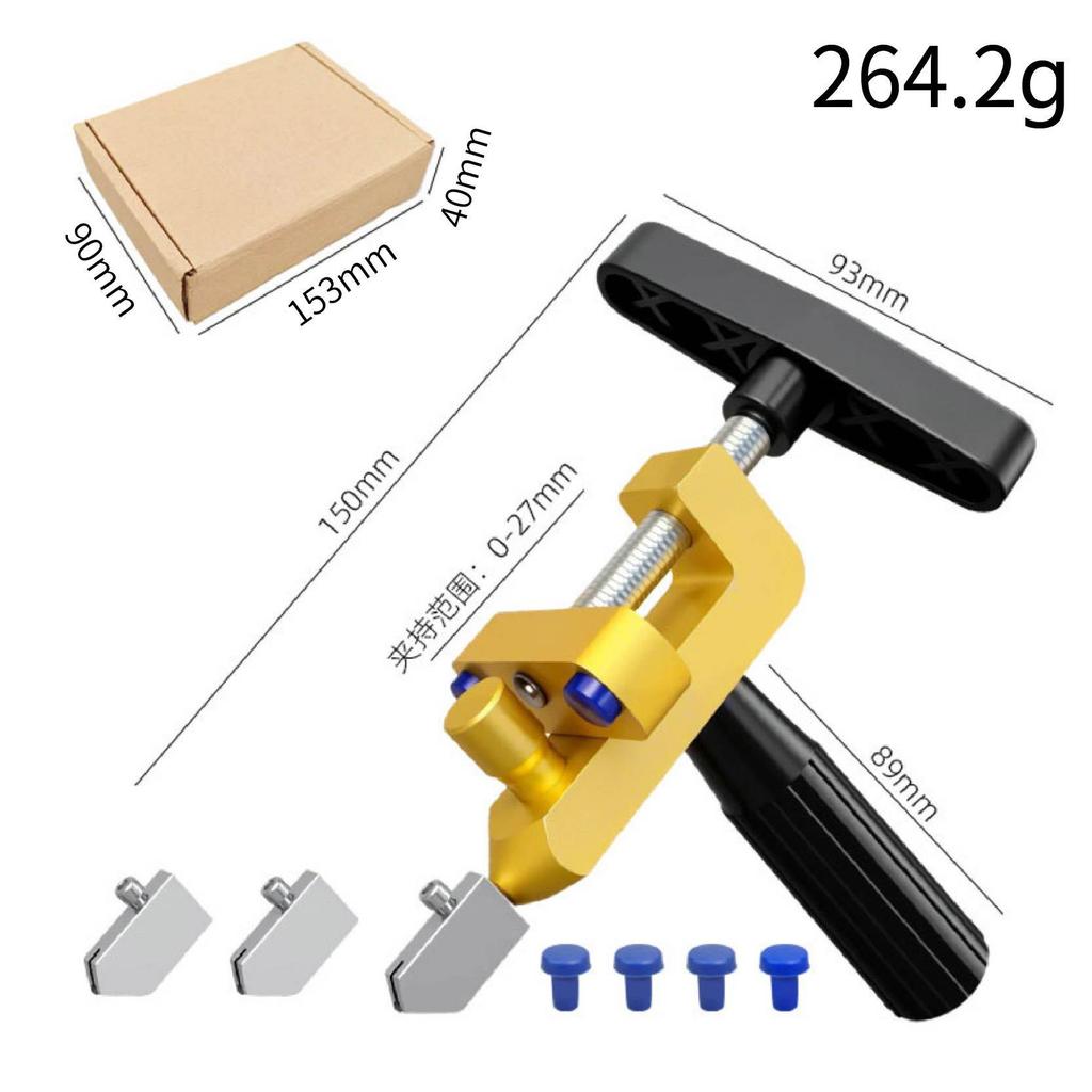 Handheld Glass & Tile Cutter: Two-in-One Tool with Diamond Blade