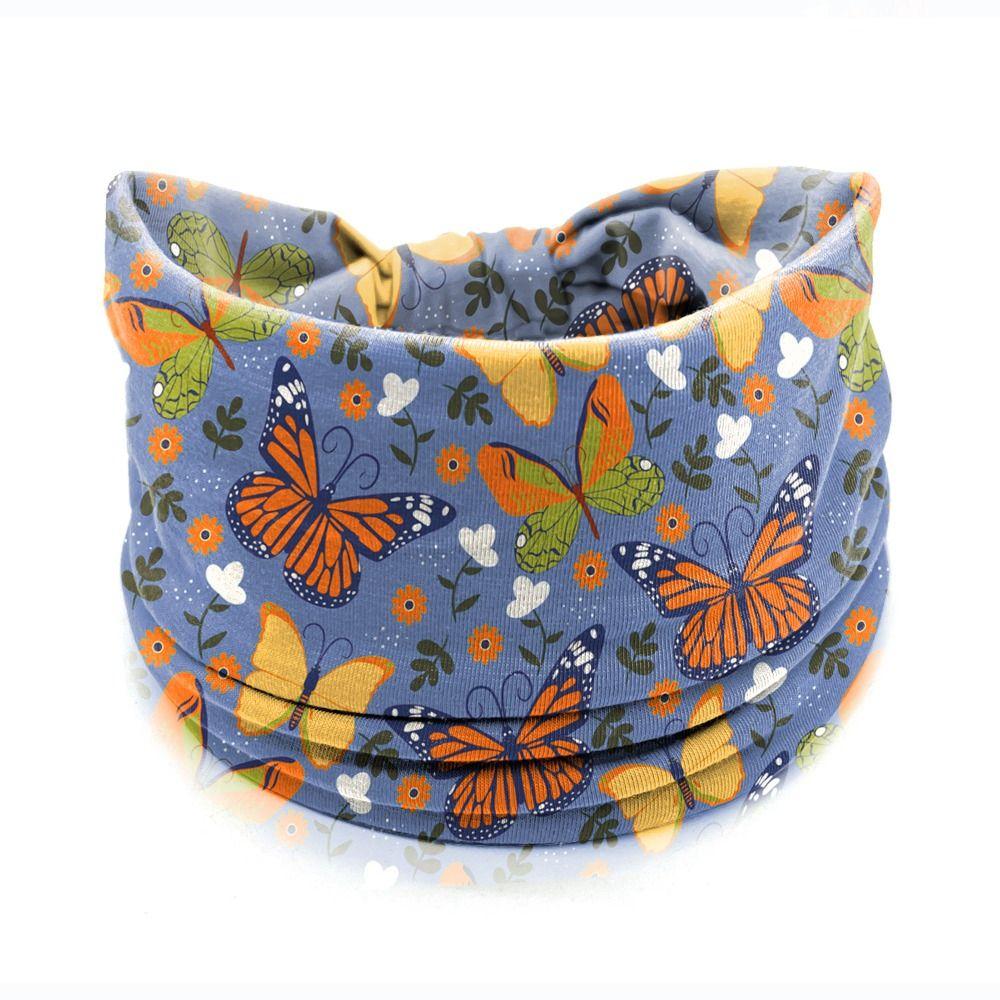 Elastic Turban Boho Printed Headscarf New Hair Scarf  Girls