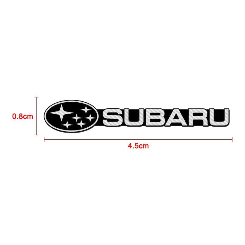 Car audio stereo 3D decorative aluminum badge sticker suitable For Subaru Forester impreza Outback Legacy Tribecacar WRC XV X111