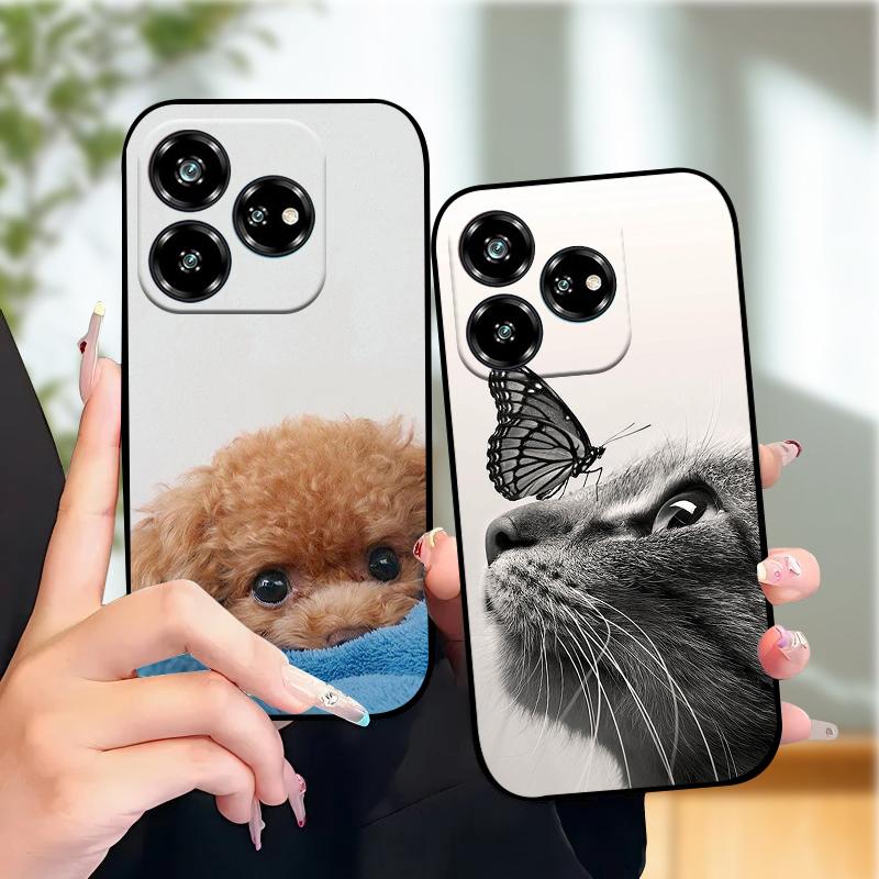 For ZTE Blade V60 4G Case Axon 60 Z2356 Shockproof Silicone TPU Phone Cover For Nubia V60 4G Coque V 60 Soft Protective Fundas