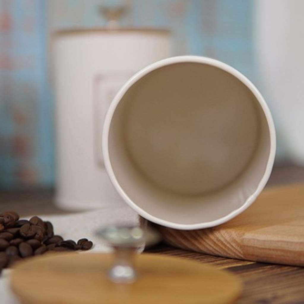 Vintage Style Tea Coffee Sugar Storage Tins - Farmhouse Kitchen Canister Set to Keep Contents Fresh