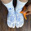 Носки Warp Socks English Foot Therapy Acupoint Socks, носки Meridian, массажная палочка, треугольный зяблик, массажные носки с раздельными пальцами