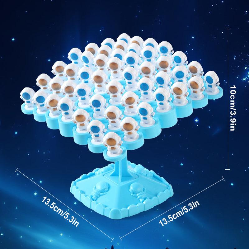 Astronauts Creative Balancing Tree Toy Balance Board Tabletop Party Funny Parent-Child Interactive Game Building Block Toy