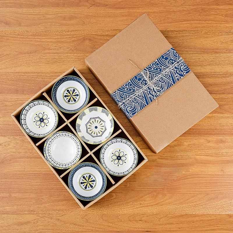 Japanese Ceramic Wedding Gift Set: Bowl & Chopstick with Gift Box - Perfect for Lucky Draws and Employee Gifts