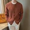 Men's Retro Thick Wool Warm Sweater - Winter Casual Knitted Cardigan Jacket