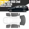 Custom Magnetic Car Window Sunshade For Volvo V60 2nd 2019 - 2024 Curtain Mesh Front Windshield 2020 2021 2022 2023