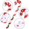 4-1PCS Inflatable Christmas Candy Cane Stick Balloons 90/120cm Outdoor Indoor Candy Canes Decor For Xmas Party Decor Supplies