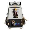 One Piece themed large-capacity stylish backpack for students. 7529 KTB