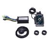 Electric Bike Controller Kit 15A 3 Mode Sine Controller T5S LCD Display Panel 130X Thumb Throttle Fo