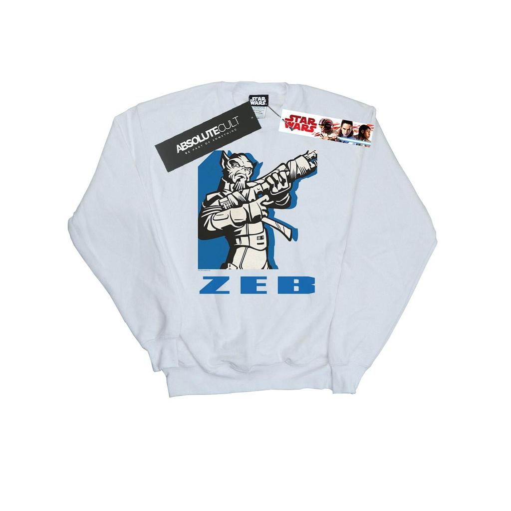 Star Wars Mens Rebels Zeb Sweatshirt