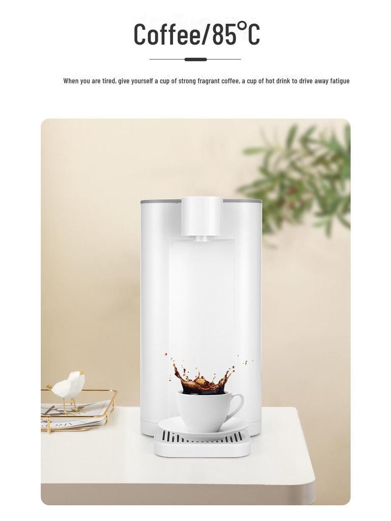 Компактный диспенсер для мгновенного нагрева горячей воды: Быстронагревающийся, портативный и встраиваемый настольный очиститель