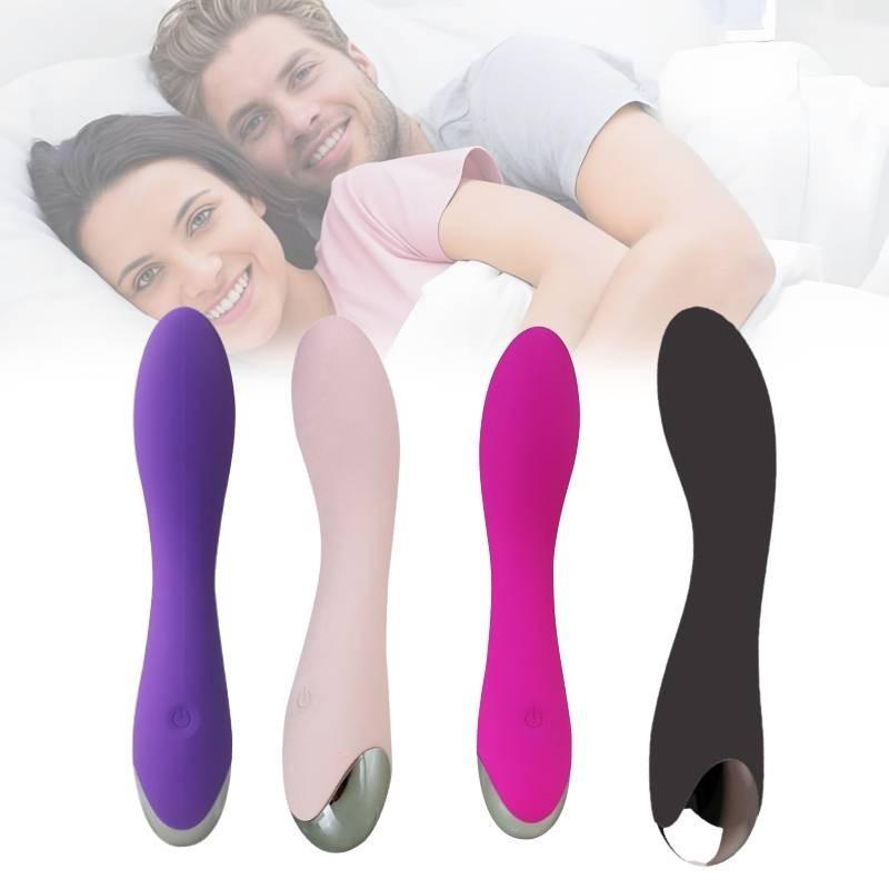 Fingerprint Vibration Massager For Women 20 Modes Silicone Quiet Adult Toy
