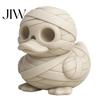 Милая фигурка цыплят-мамы, миниатюрная фигурка животного, 3D-печать, свинья, цыпленок, динозавр, утка, Хэллоуин, украшения для стола, статуэтка кошки, жуткое украшение, мячик-антистресс,