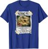 Jurassic Park Missing Pet T-Rex Poster Taped T-Shirt