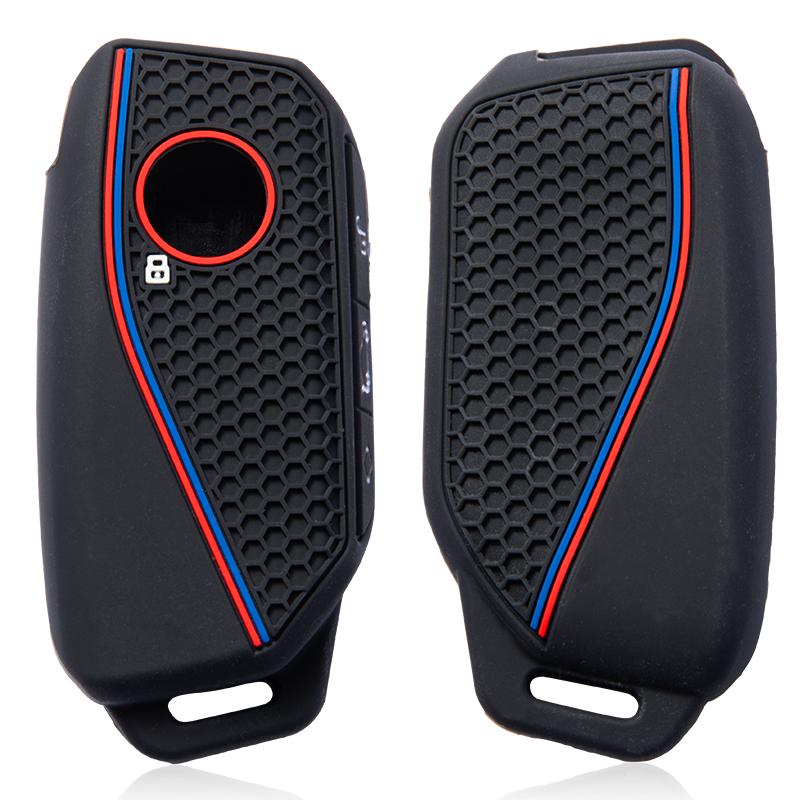 Silicone Car Key Case Cover Protect Shell Fob For BMW I7 X7 G07 LCI IX I20 X1 U11 7 Series G70 G09 XM U06 G81 M3 Key Accessories