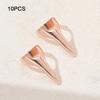 Geometric Finger Claw Rings Creative Design Copper Ring Geometric Ring  Subcultural Fashion