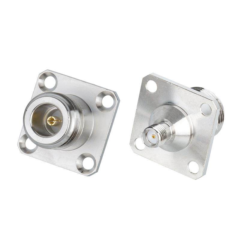 1 шт. N-типа «мама» на SMA-мама, водонепроницаемый фланцевый соединитель SMA-N «мама», уплотнительное кольцо с шайбой