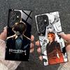Чехол для мобильного телефона Death Note Кира Лайт для Samsung Galaxy S26 S25 S24 S23 S22 S21 S20 Note20 Plus FE Ultra Стеклянный Цветной Чехол