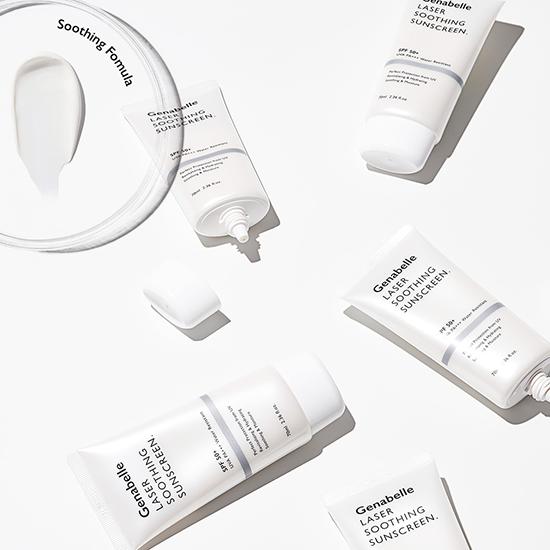 Genabelle Успокаивающий солнцезащитный крем Laser SPF 50+ PA+++ 70 мл